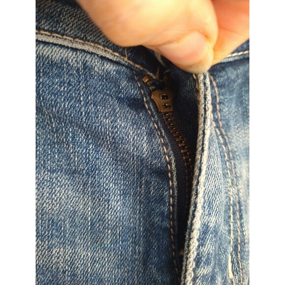 BKE  Distressed Payton cropped 28 jeans Y2K Boho - Picture 4 of 8